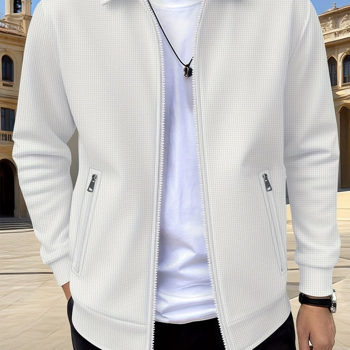 Cameron | Textured Zip Jacket
