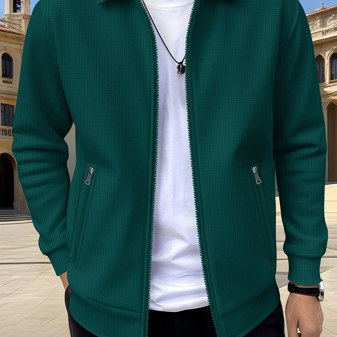 Cameron | Textured Zip Jacket