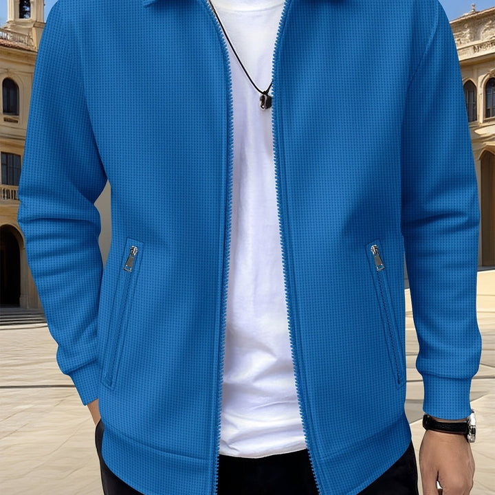 Cameron | Textured Zip Jacket