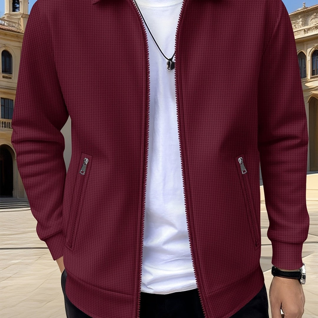 Cameron | Textured Zip Jacket