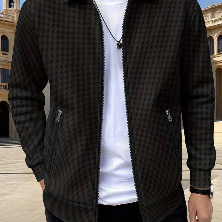 Cameron | Textured Zip Jacket