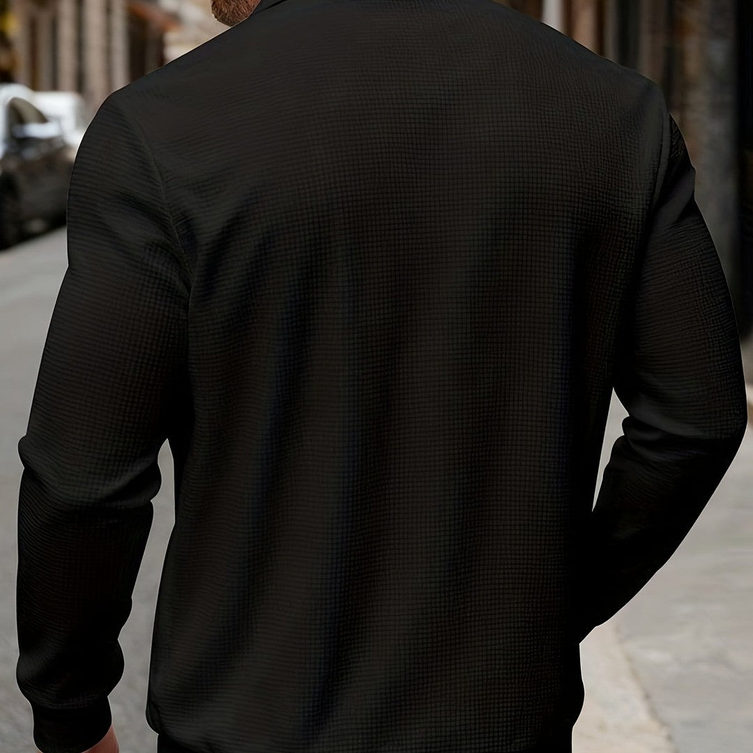 Cameron | Textured Zip Jacket