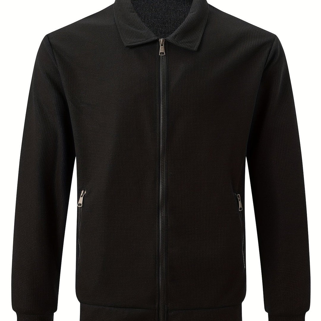 Cameron | Textured Zip Jacket