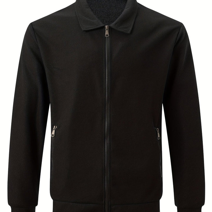 Cameron | Textured Zip Jacket