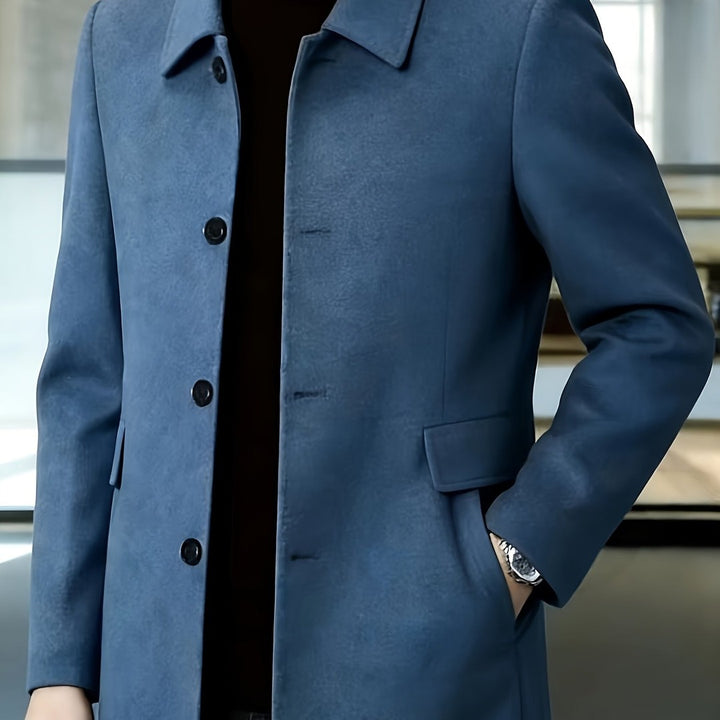 Gerard | Refined Single-Breasted Overcoat