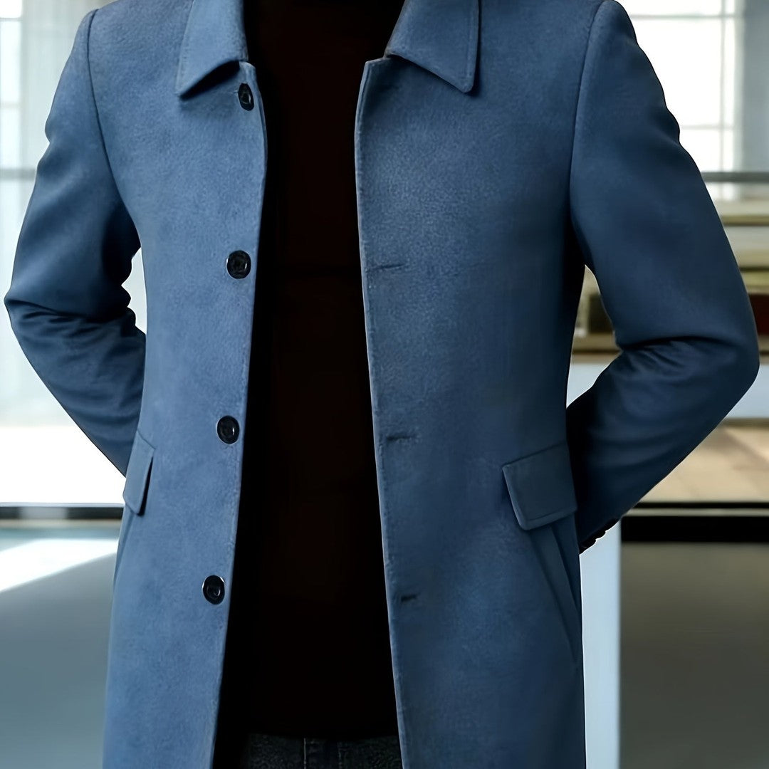 Gerard | Refined Single-Breasted Overcoat
