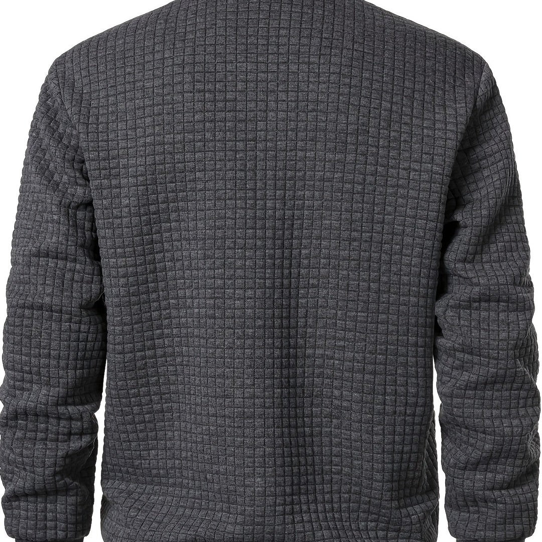 Sullivan | Textured Stand-Collar Jacket