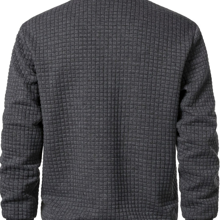Sullivan | Textured Stand-Collar Jacket