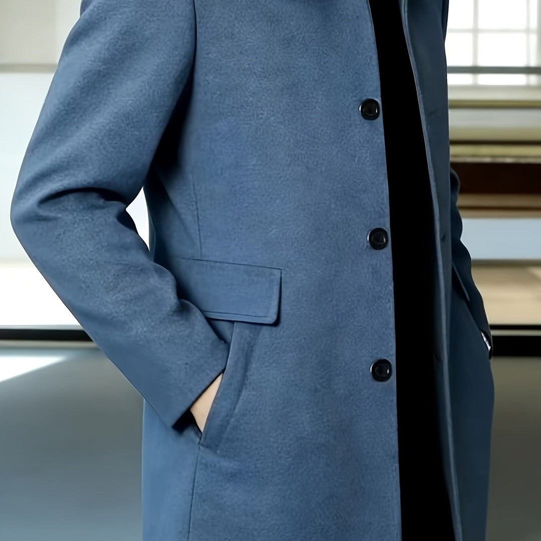 Gerard | Refined Single-Breasted Overcoat