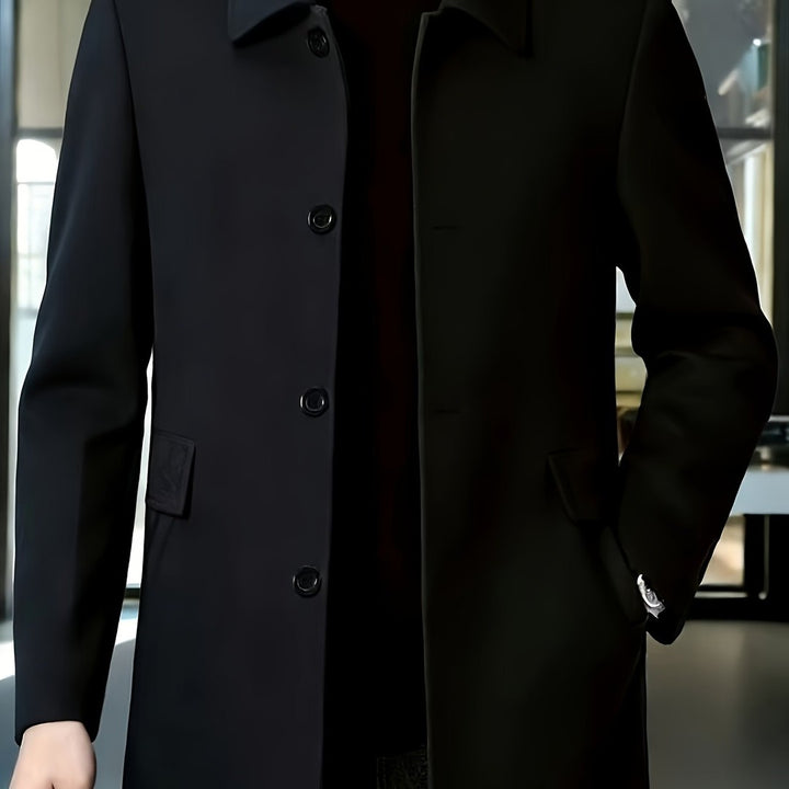 Gerard | Refined Single-Breasted Overcoat