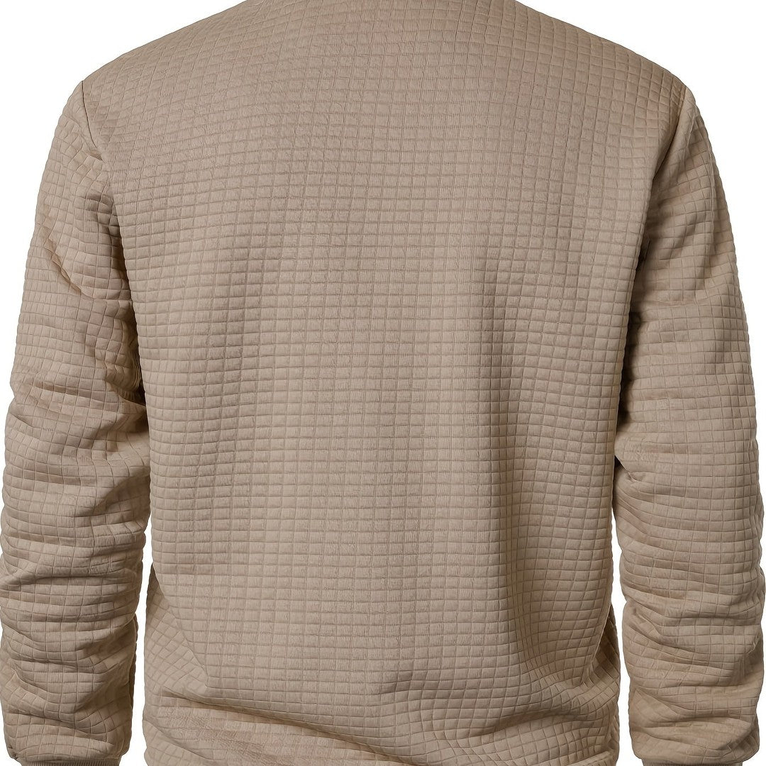 Sullivan | Textured Stand-Collar Jacket