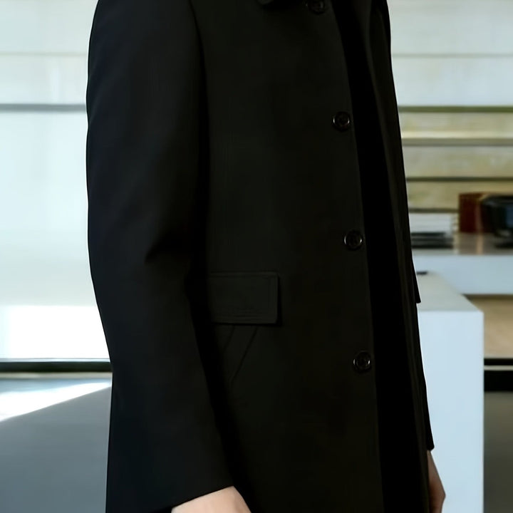 Gerard | Refined Single-Breasted Overcoat