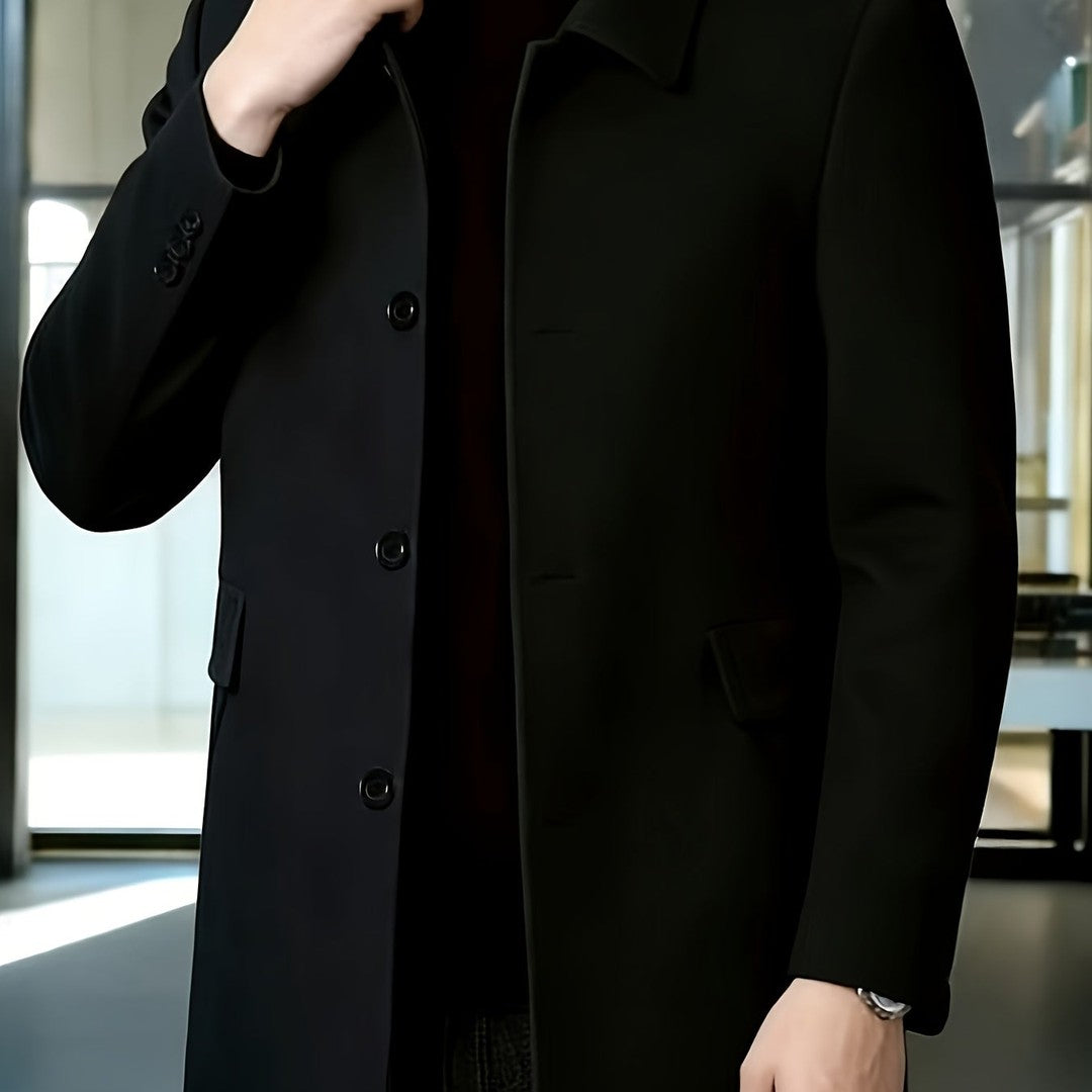 Gerard | Refined Single-Breasted Overcoat