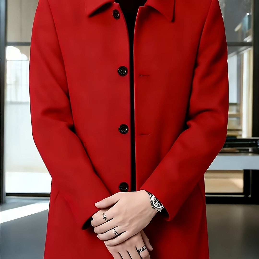 Gerard | Refined Single-Breasted Overcoat
