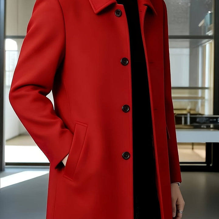 Gerard | Refined Single-Breasted Overcoat