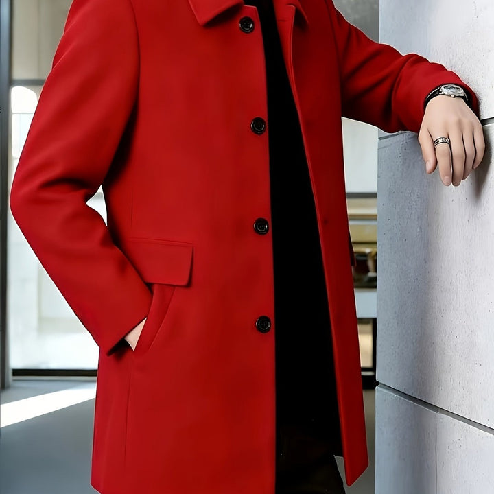 Gerard | Refined Single-Breasted Overcoat