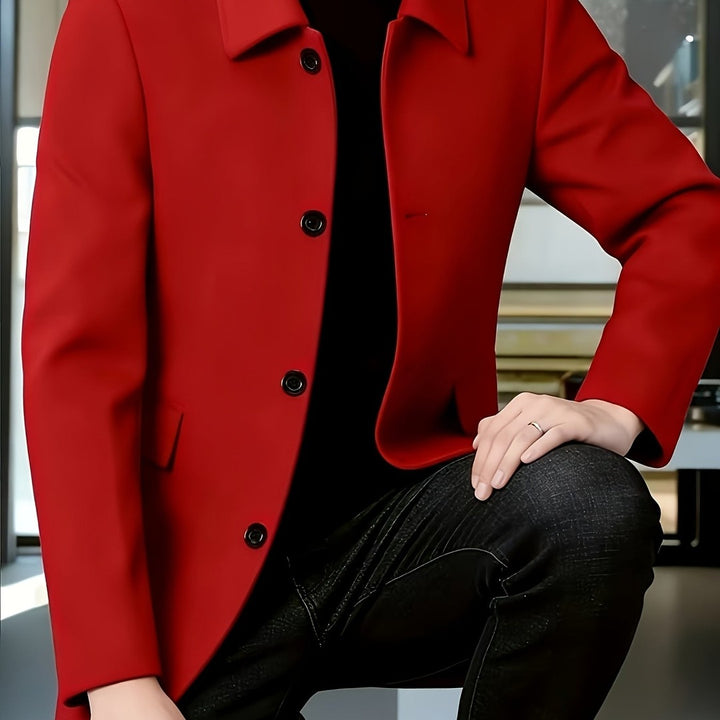 Gerard | Refined Single-Breasted Overcoat