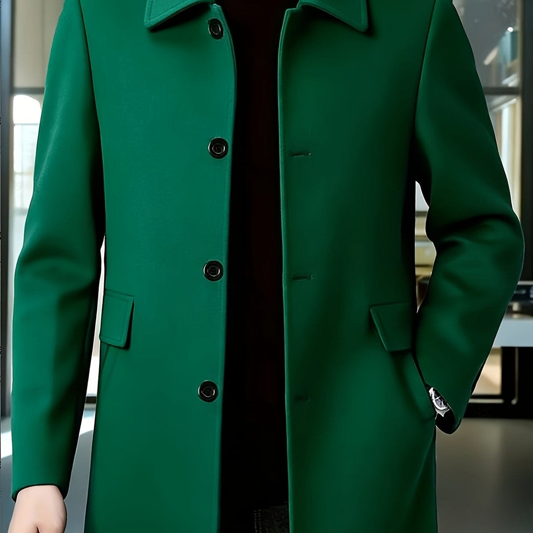 Gerard | Refined Single-Breasted Overcoat