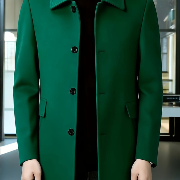 Gerard | Refined Single-Breasted Overcoat