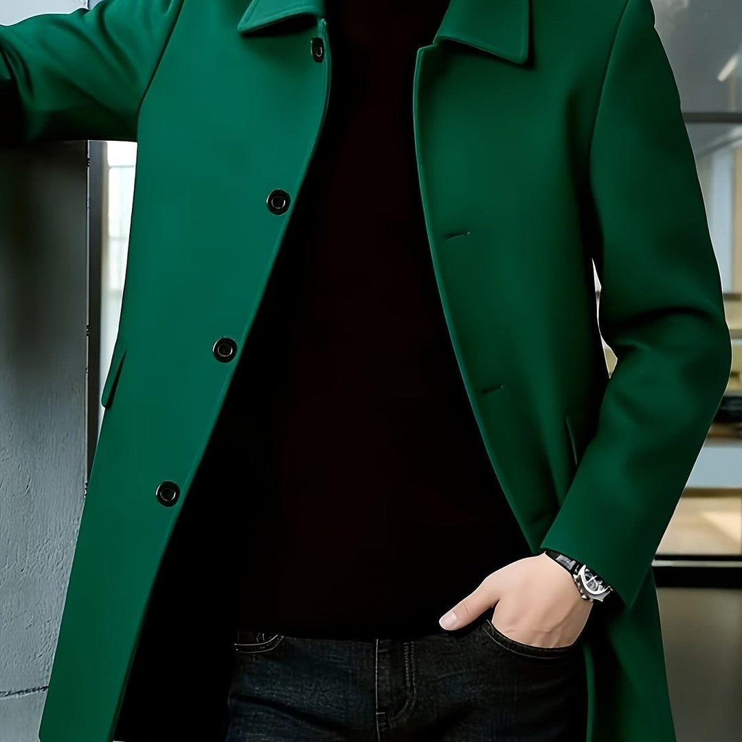 Gerard | Refined Single-Breasted Overcoat