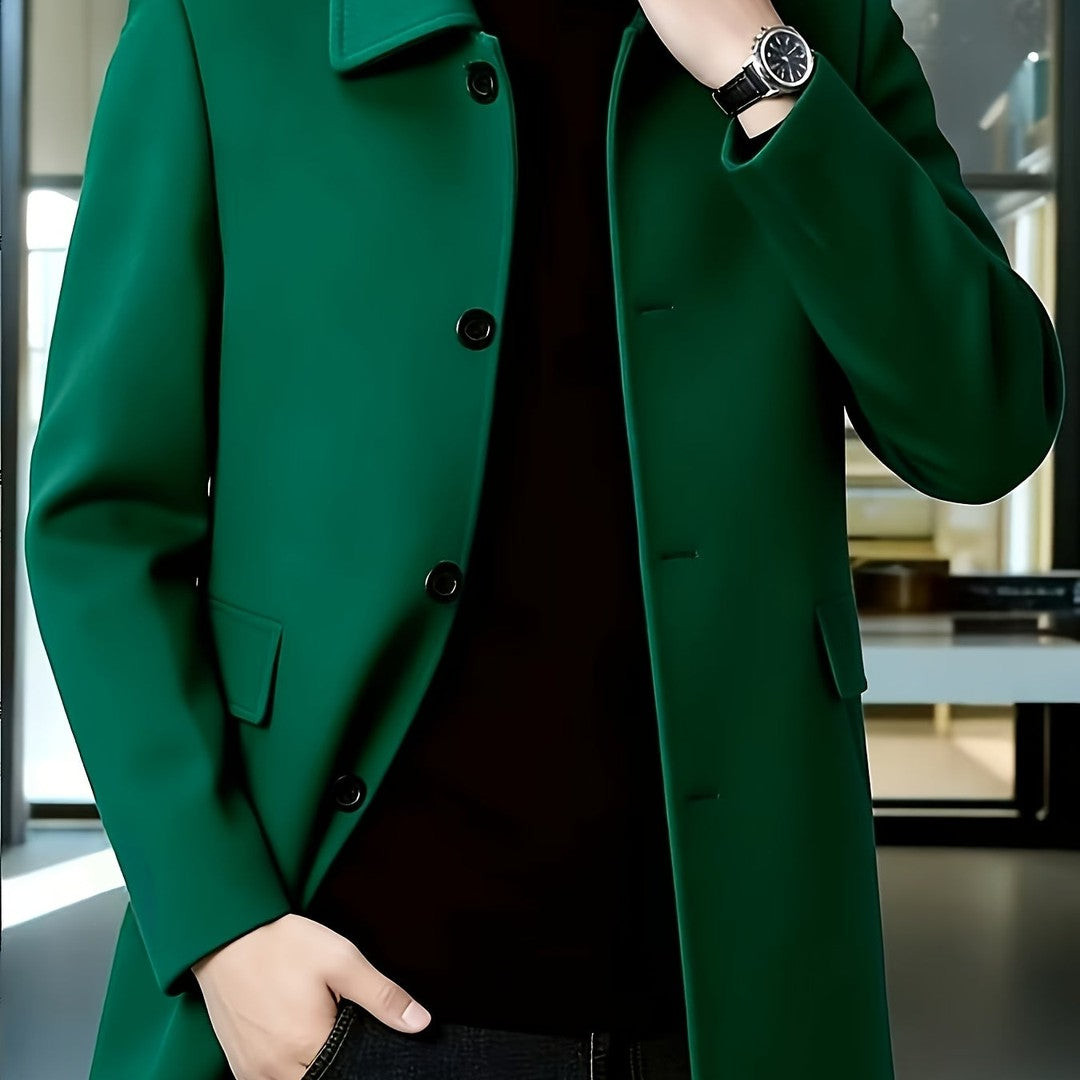 Gerard | Refined Single-Breasted Overcoat