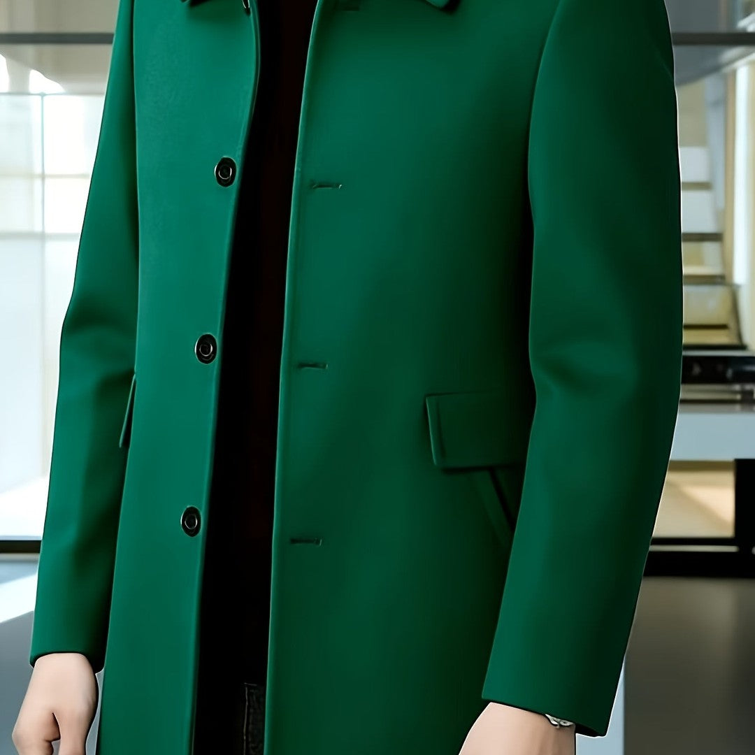 Gerard | Refined Single-Breasted Overcoat