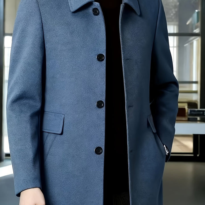 Gerard | Refined Single-Breasted Overcoat