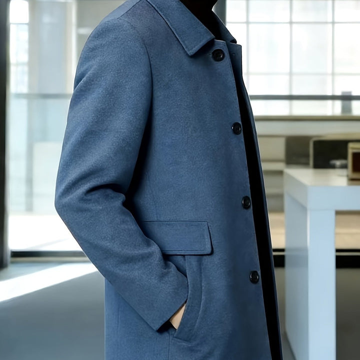 Gerard | Refined Single-Breasted Overcoat
