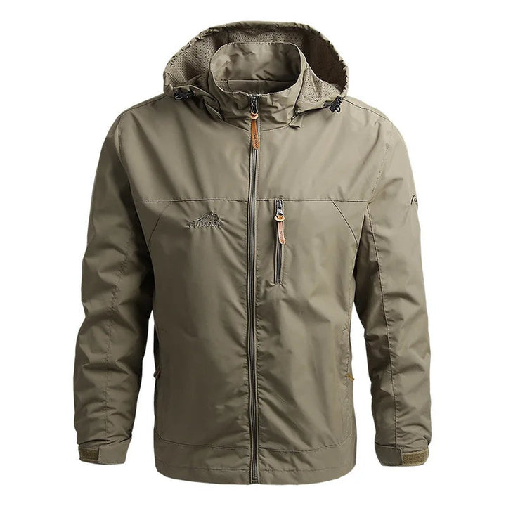 Water-Resistant Hooded Zip Jacket