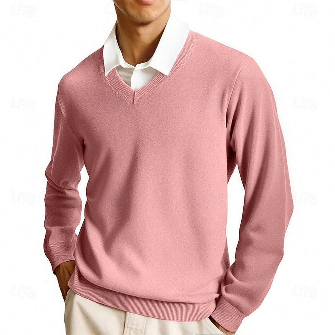 Clayton | Classic V-Neck Sweater
