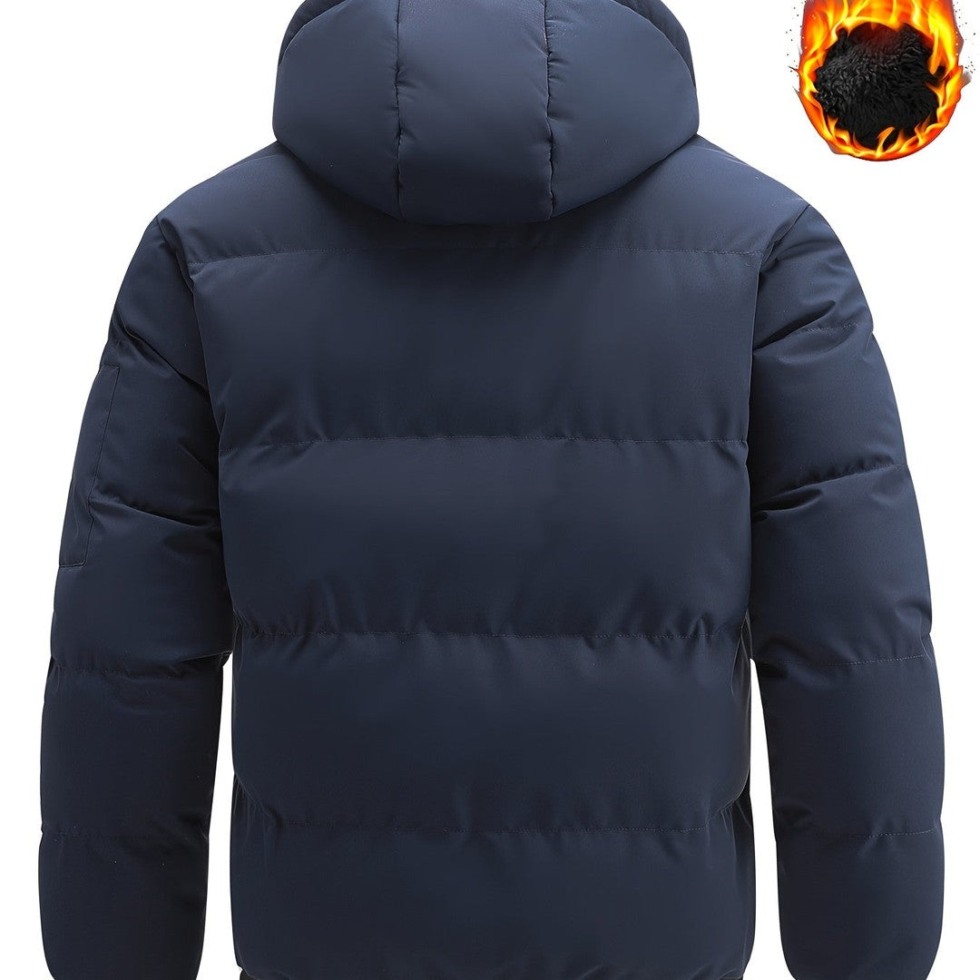 Bruce | Quilted Hooded Winter Jacket