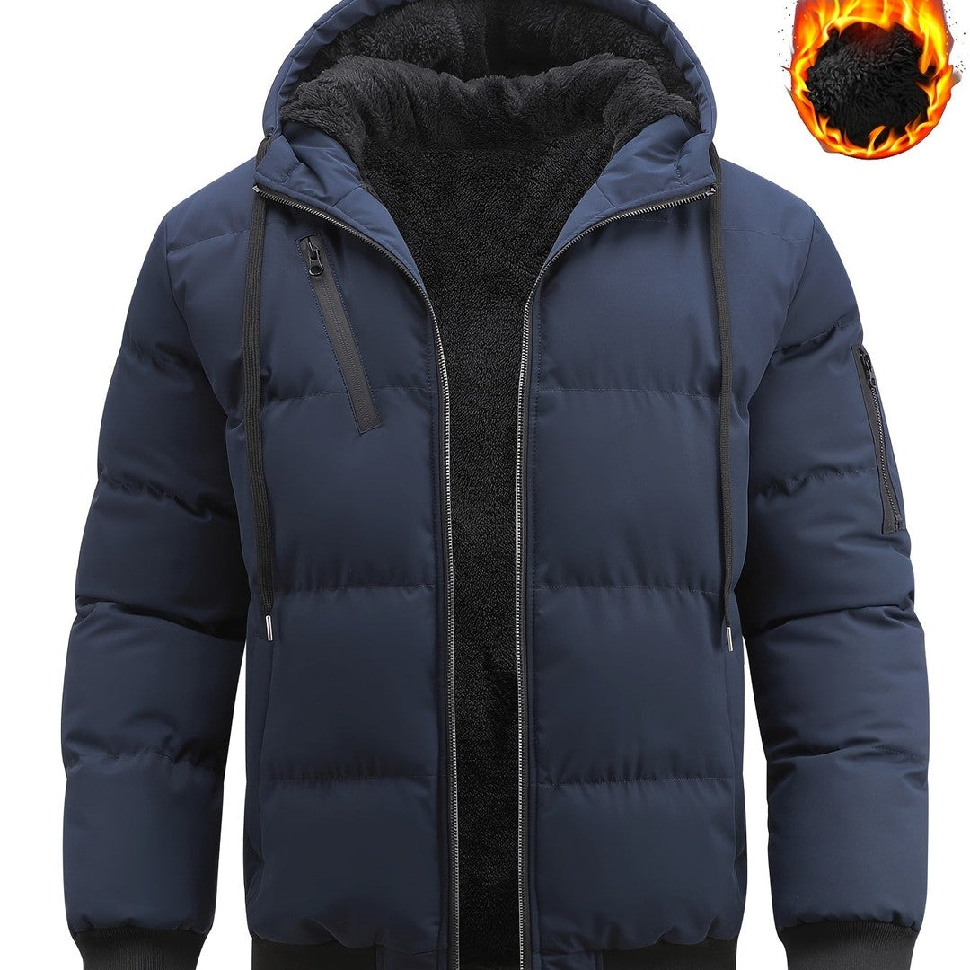 Bruce | Quilted Hooded Winter Jacket