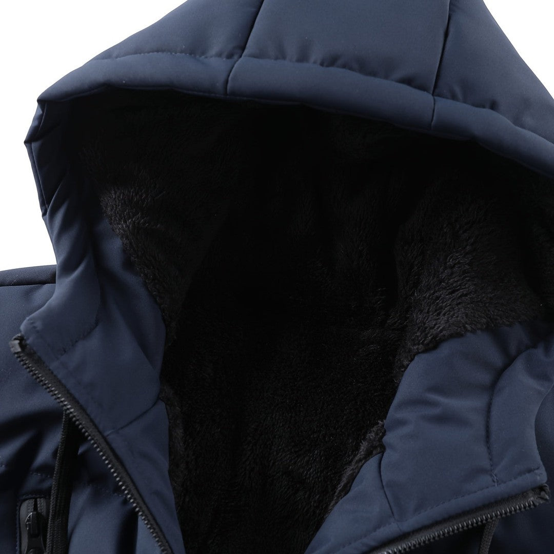 Bruce | Quilted Hooded Winter Jacket