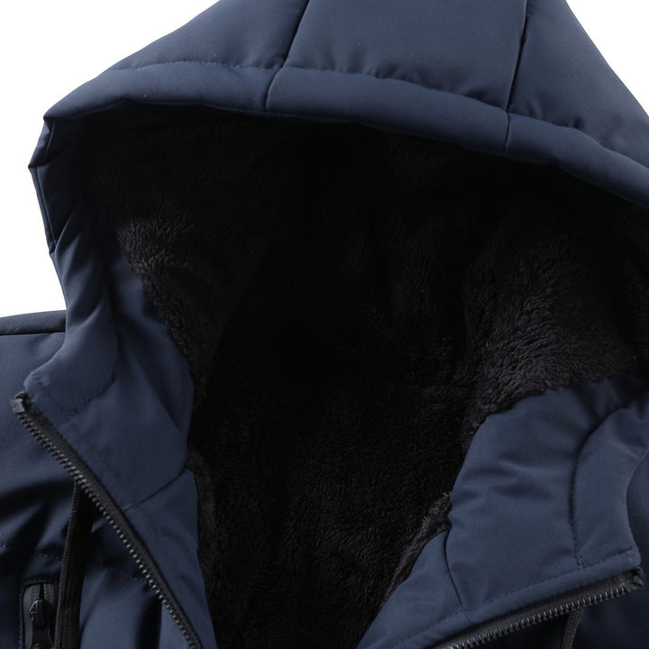 Bruce | Quilted Hooded Winter Jacket