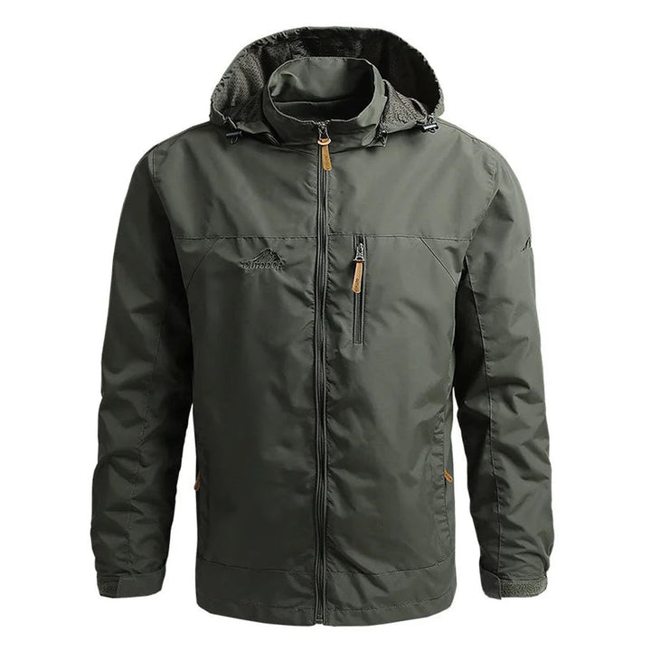 Water-Resistant Hooded Zip Jacket