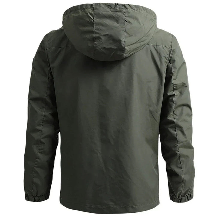 Water-Resistant Hooded Zip Jacket