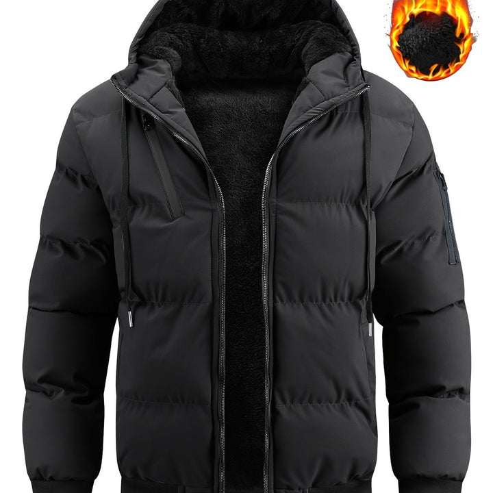 Bruce | Quilted Hooded Winter Jacket