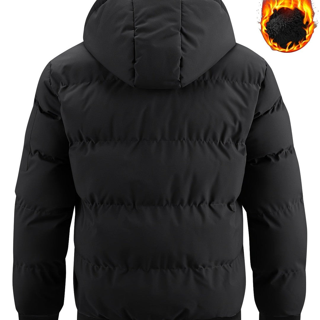 Bruce | Quilted Hooded Winter Jacket