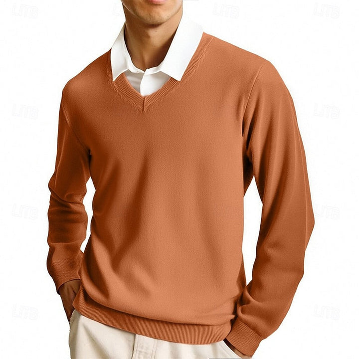 Clayton | Classic V-Neck Sweater