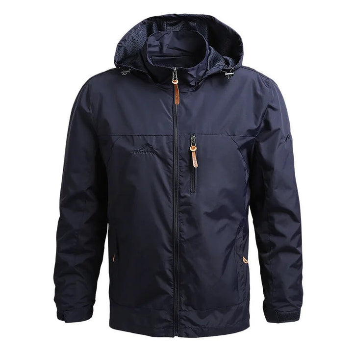 Water-Resistant Hooded Zip Jacket