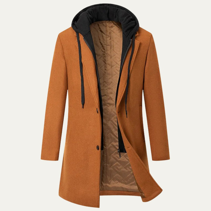 Toggle-Fastened Duffle Coat
