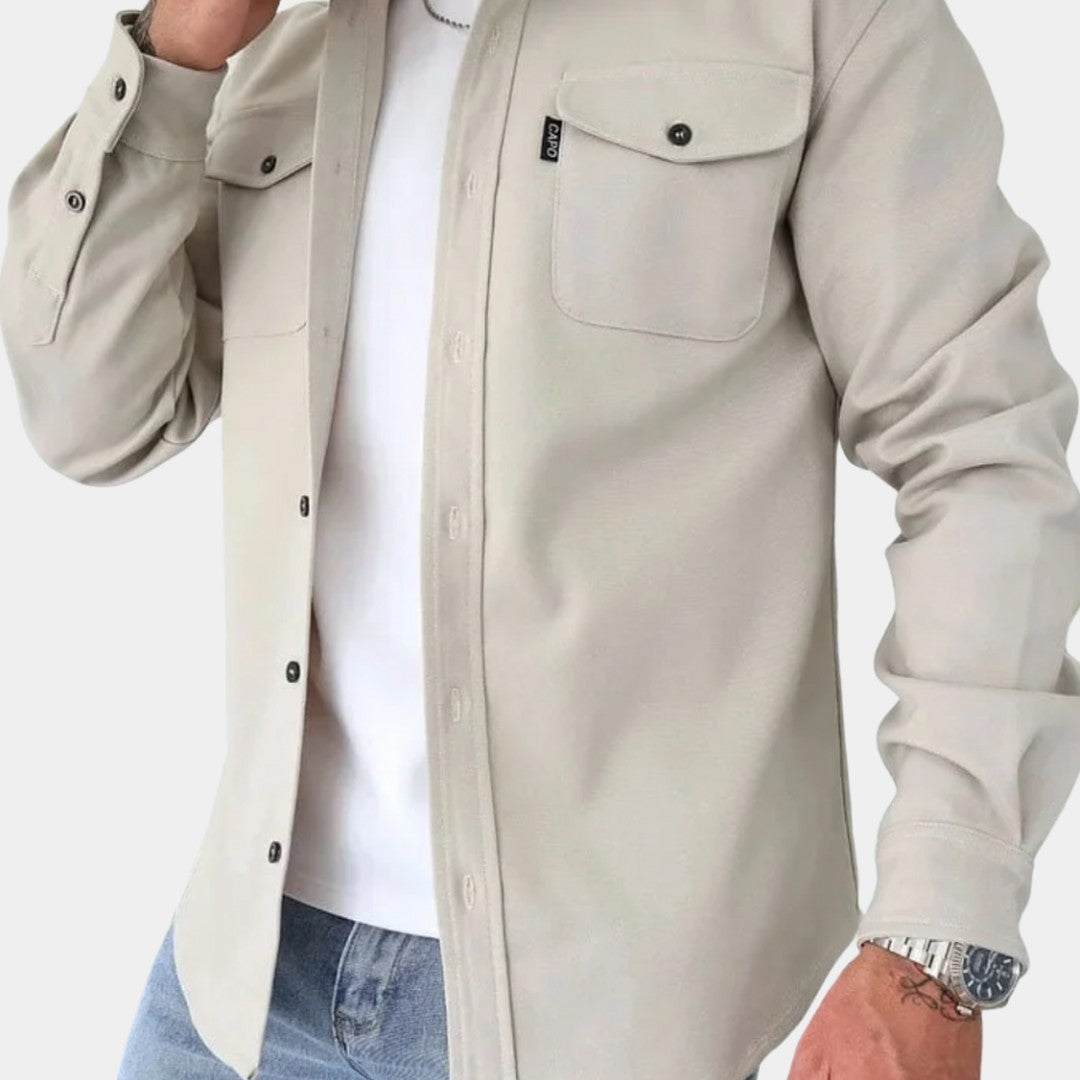 MODERN SHIRT JACKET FOR MEN