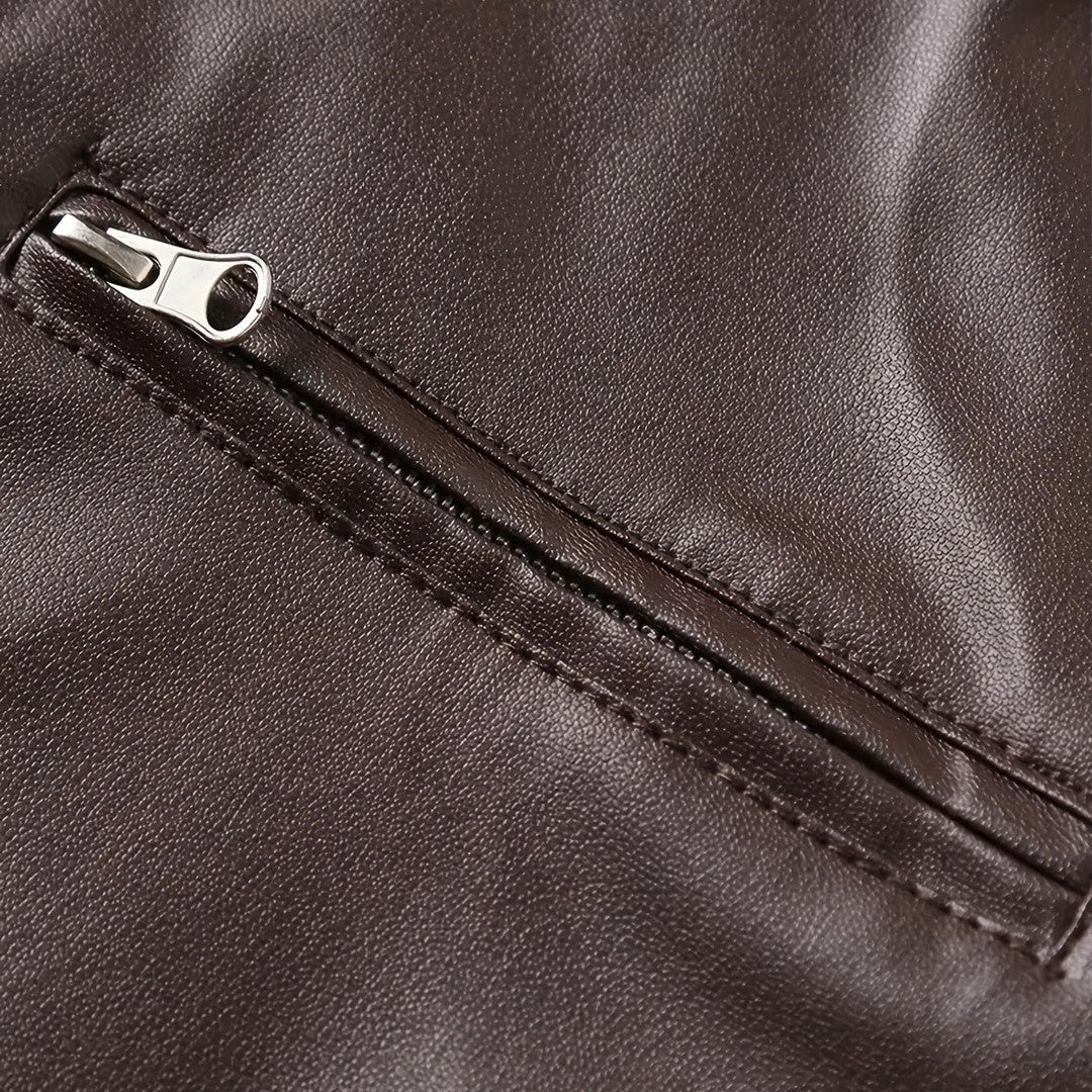 Bryson | Stand-Collar Moto Jacket