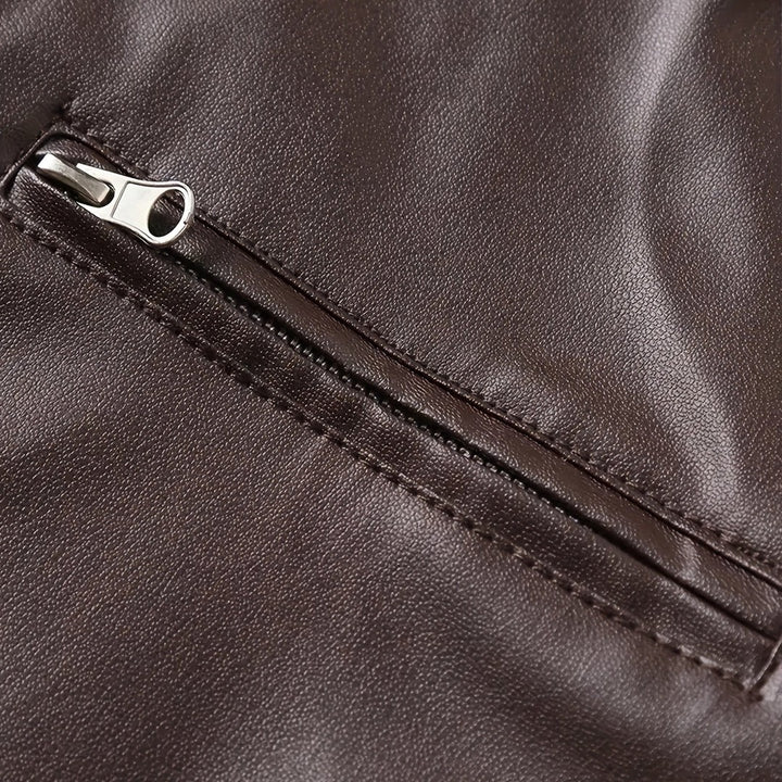 Bryson | Stand-Collar Moto Jacket