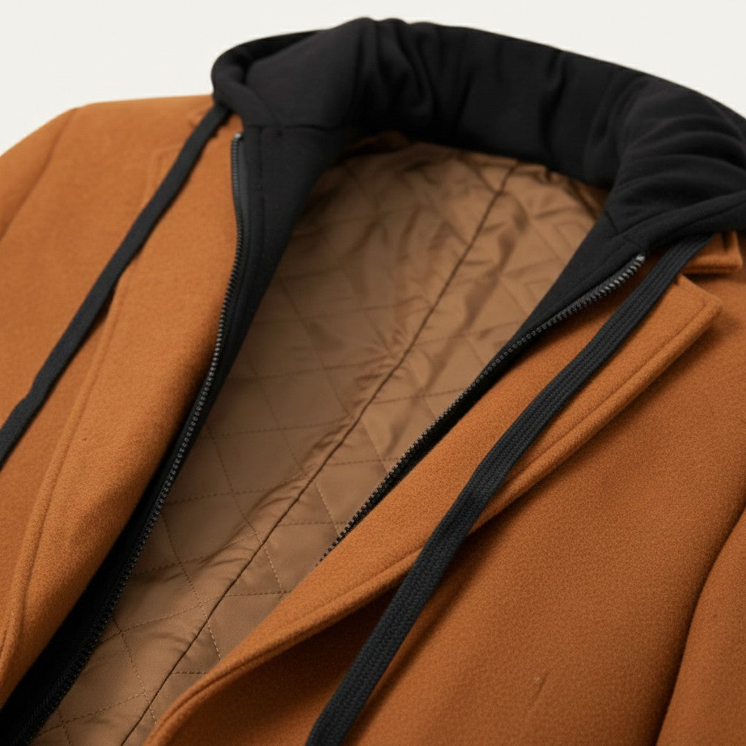 Toggle-Fastened Duffle Coat