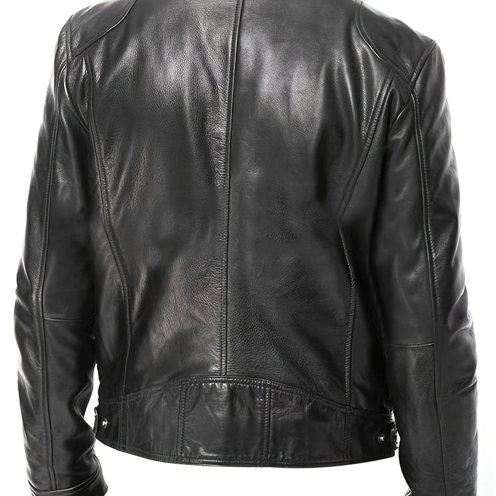 Bryson | Stand-Collar Moto Jacket