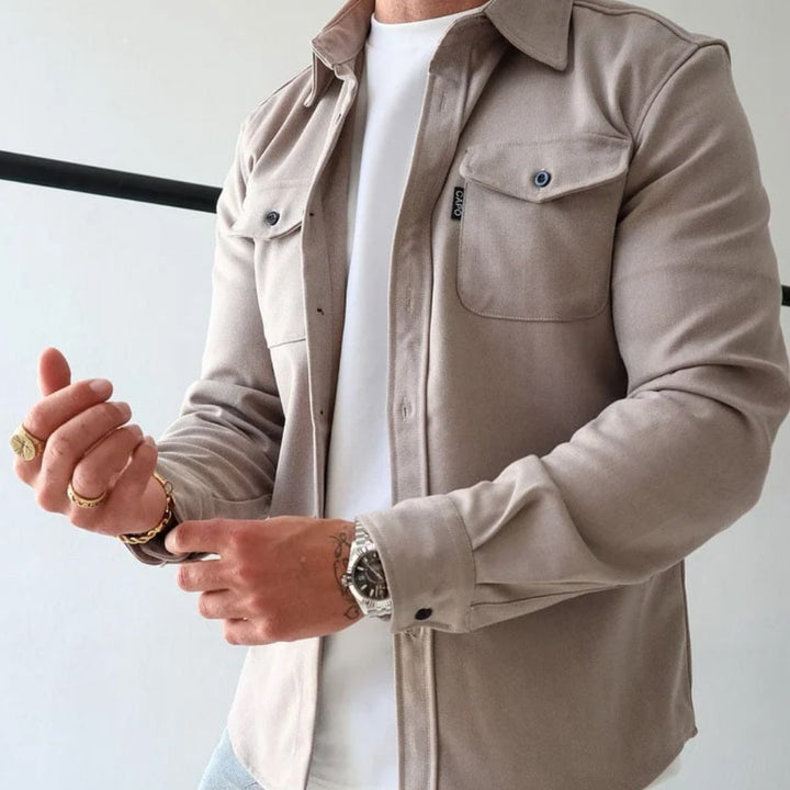 MODERN SHIRT JACKET FOR MEN