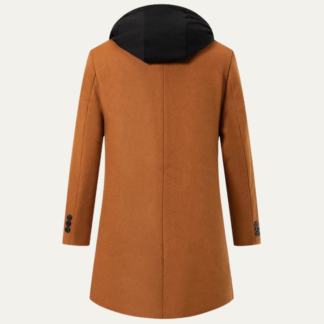 Toggle-Fastened Duffle Coat