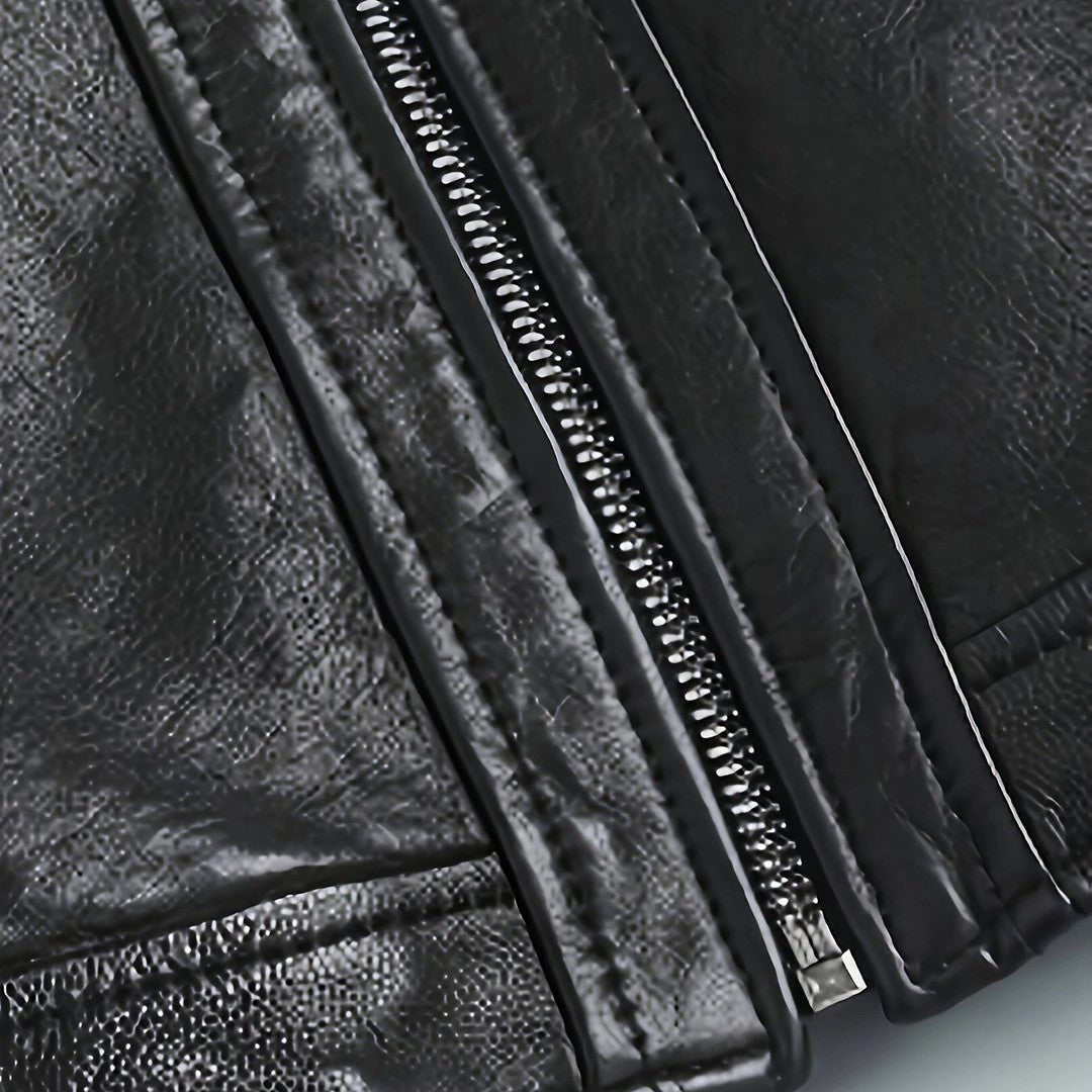 Bryson | Stand-Collar Moto Jacket