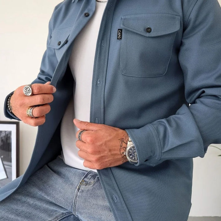 MODERN SHIRT JACKET FOR MEN